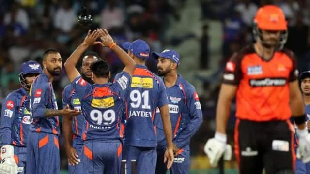 LSG vs SRH highlights: लखनऊ सुपर जायंट्स के ऑलराउंड क्रुणाल पांड्या के साग सनराइजर्स हैदराबाद को 5 व