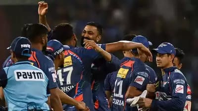 IPL 2023 Playoff Qualification: Lucknow Super Giants beat Mumbai Indians in the match